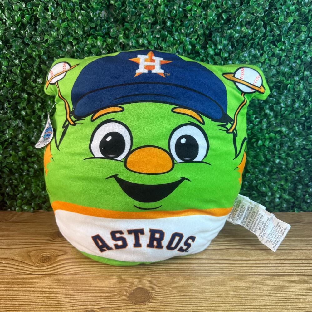 Rally House Houston Astros Plushie Mascot Throw Pillow Plush Kids Bedroom Decor